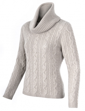 WOMAN PULLOVER HIGH COLLAR 