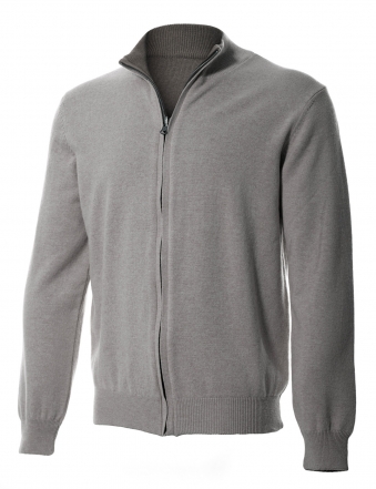 MAN TWO COLOR CARDIGAN 