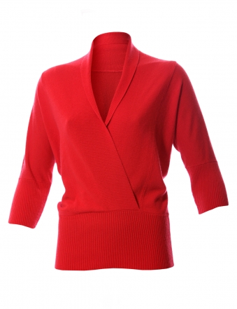 WOMAN CASHMERE BLOUSON TOP 