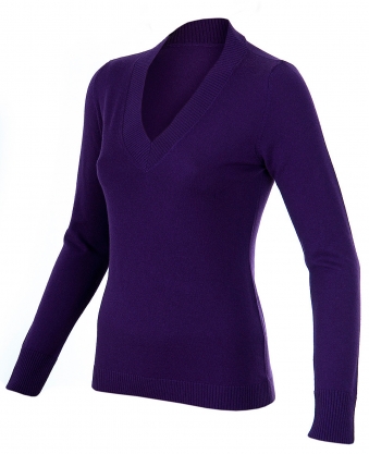 WOMAN V-NECKED SWEATER 