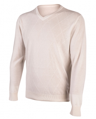 MAN  PULLOVER DIAMOND KNIT