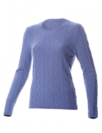 WOMAN TANGLE CREWNECK SWEATER