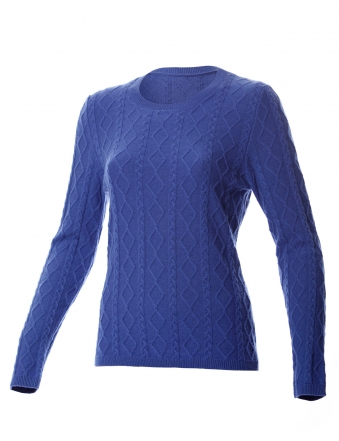 WOMAN TANGLE CREWNECK SWEATER