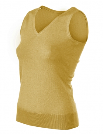 WOMAN  CASHMERE SLEEVELESS